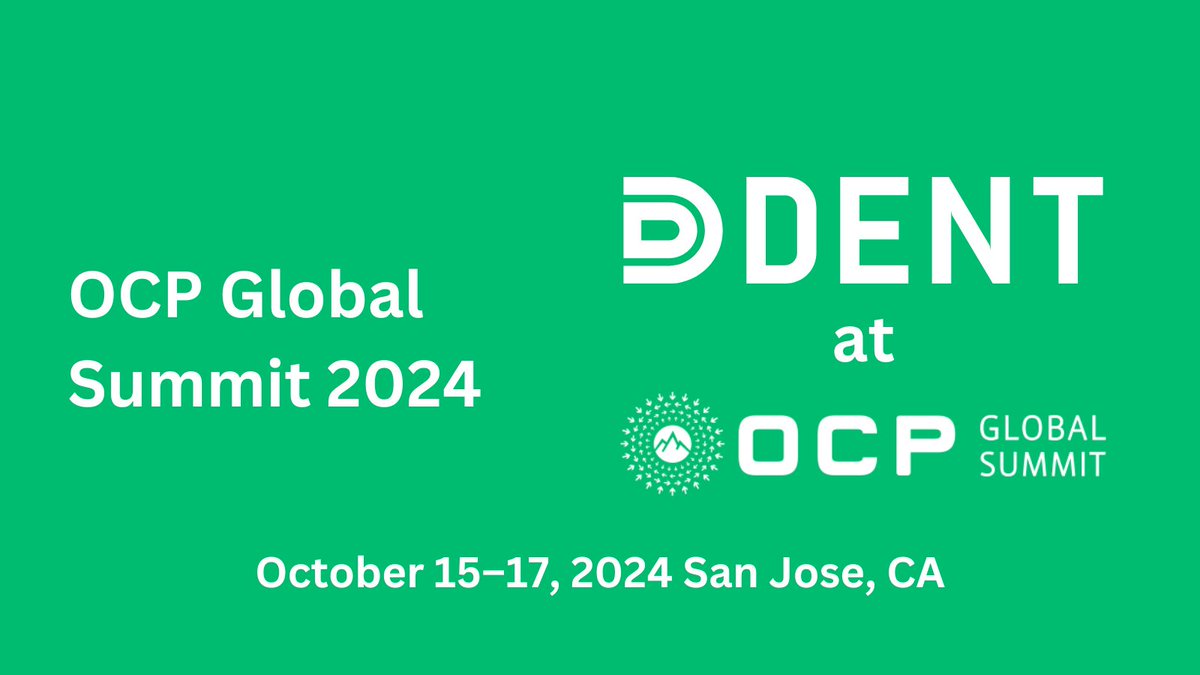 DENTNOS's tweet image. We&apos;re looking forward to connecting with the #opensource community at OCP Global Summit 2024 #OCPSummit24 in San Jose — October 15-17. Stop by booth C51 to say hello and learn how #DENTNOS is evolving the future of retail edge #networking. See you soon!