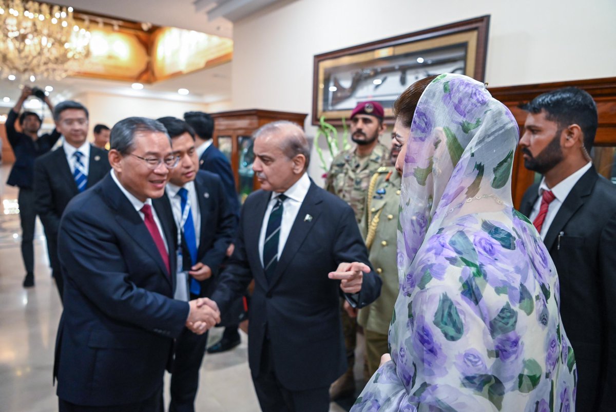 Pakistan extends a very warm welcome to you, Excellency. 🇨🇳🇵🇰