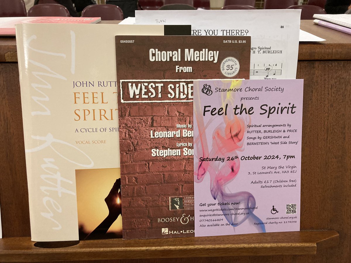 We're in the final weeks of preparations. Get your tickets now! It's such a wonderful and fun array of music 🎶