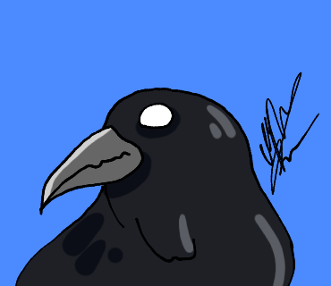 Vaiguely_Stone's tweet photo. [:<

#digitalart #art #birdtober #crowtober https://t.co/vdb4H8zEb5