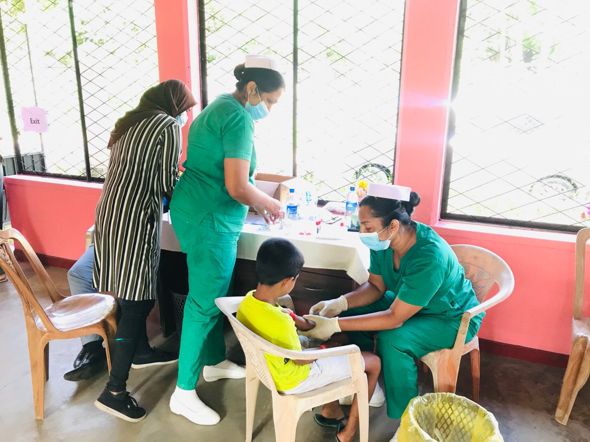 AEGIS (@aegisprogram) on Twitter photo Our Sri Lanka #dengue cRCT study team is wrapping up the T1 blood draw sessions - another significant trial milestone! Thanks to all community member who continuously engage and play such a vital role in the trial.
<a href="/RemediumOne/">RemediumOne</a> <a href="/DengueUnit/">National Dengue Control Unit</a> Our Sri Lanka #dengue cRCT study team is wrapping up the T1 blood draw sessions - another significant trial milestone! Thanks to all community member who continuously engage and play such a vital role in the trial.
<a href="/RemediumOne/">RemediumOne</a> <a href="/DengueUnit/">National Dengue Control Unit</a>