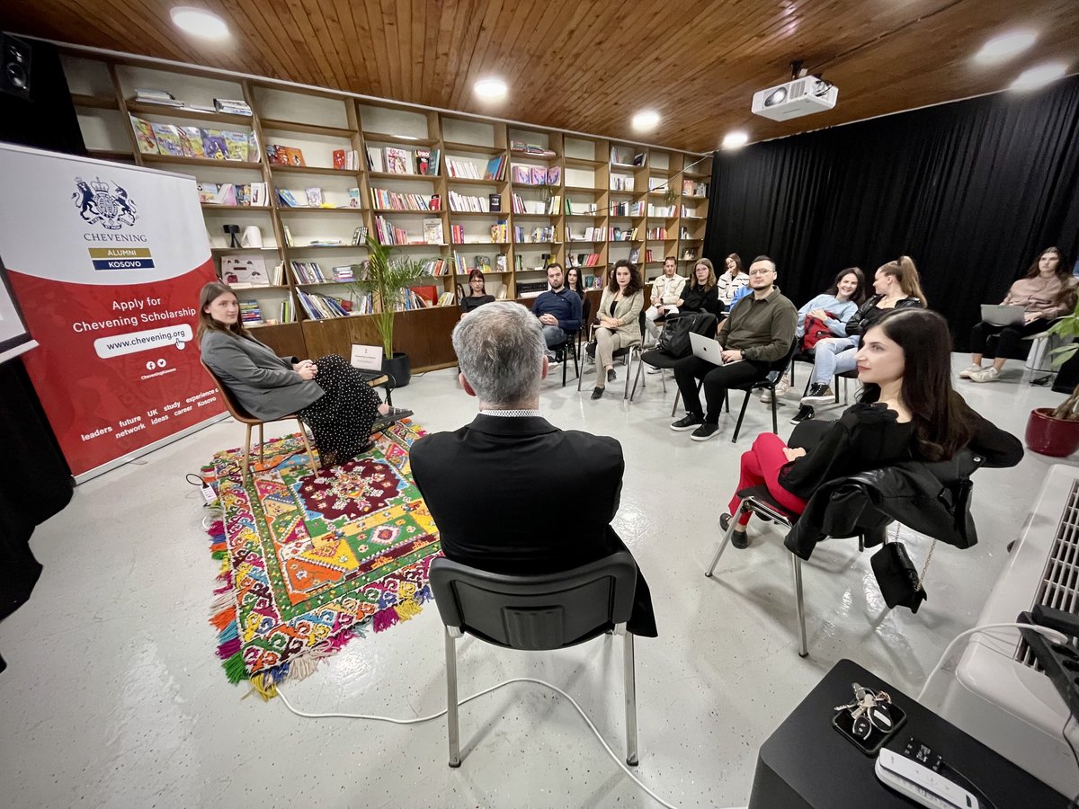 Apply for Chevening - INFO SESSION!

📷 Dreaming of studying in the UK? Make it happen with #CheveningScholarship. 

Join Chevening Alumni Kosovo for a special Info Session on the application process.  

Get all the event details here➡️bit.ly/3Y2Tyvf

#ChooseChevening