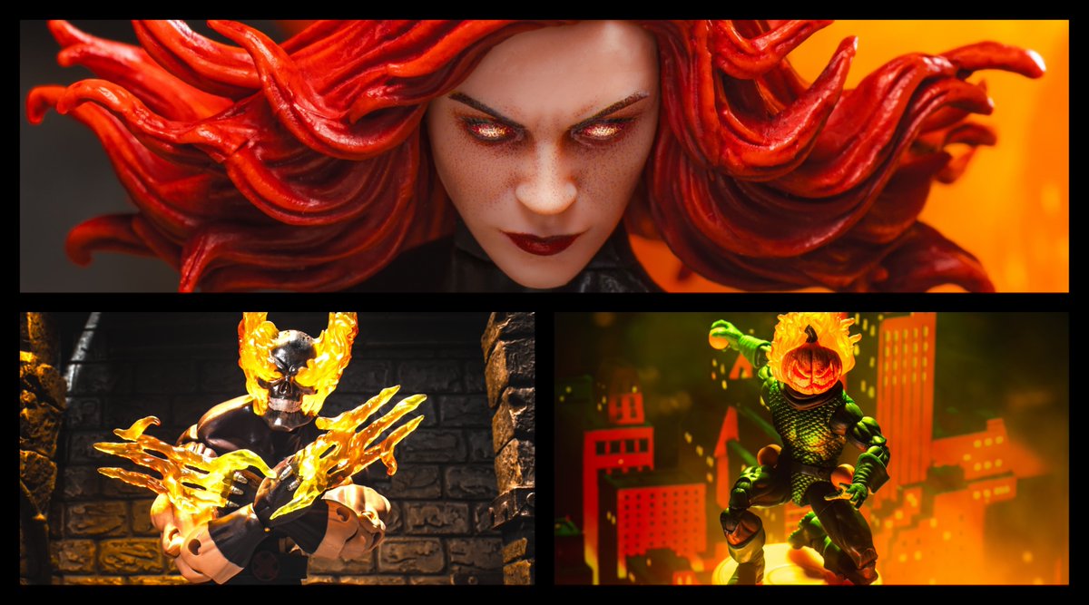 Toyark's tweet image. Marvel Legends Fire Team – Random Photo Shoot toyark.com/2024/10/14/mar… #toyark #actionfigures