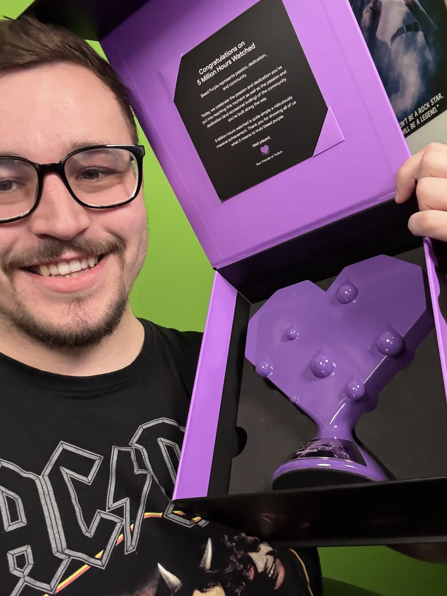 ButtonTwitch's tweet photo. Super proud of this achievement!

5,000,000 hours watched!!

Thank you all for your continued support over the last 10 years, it means the absolute world! ❤️ https://t.co/3x0l2DaZCh