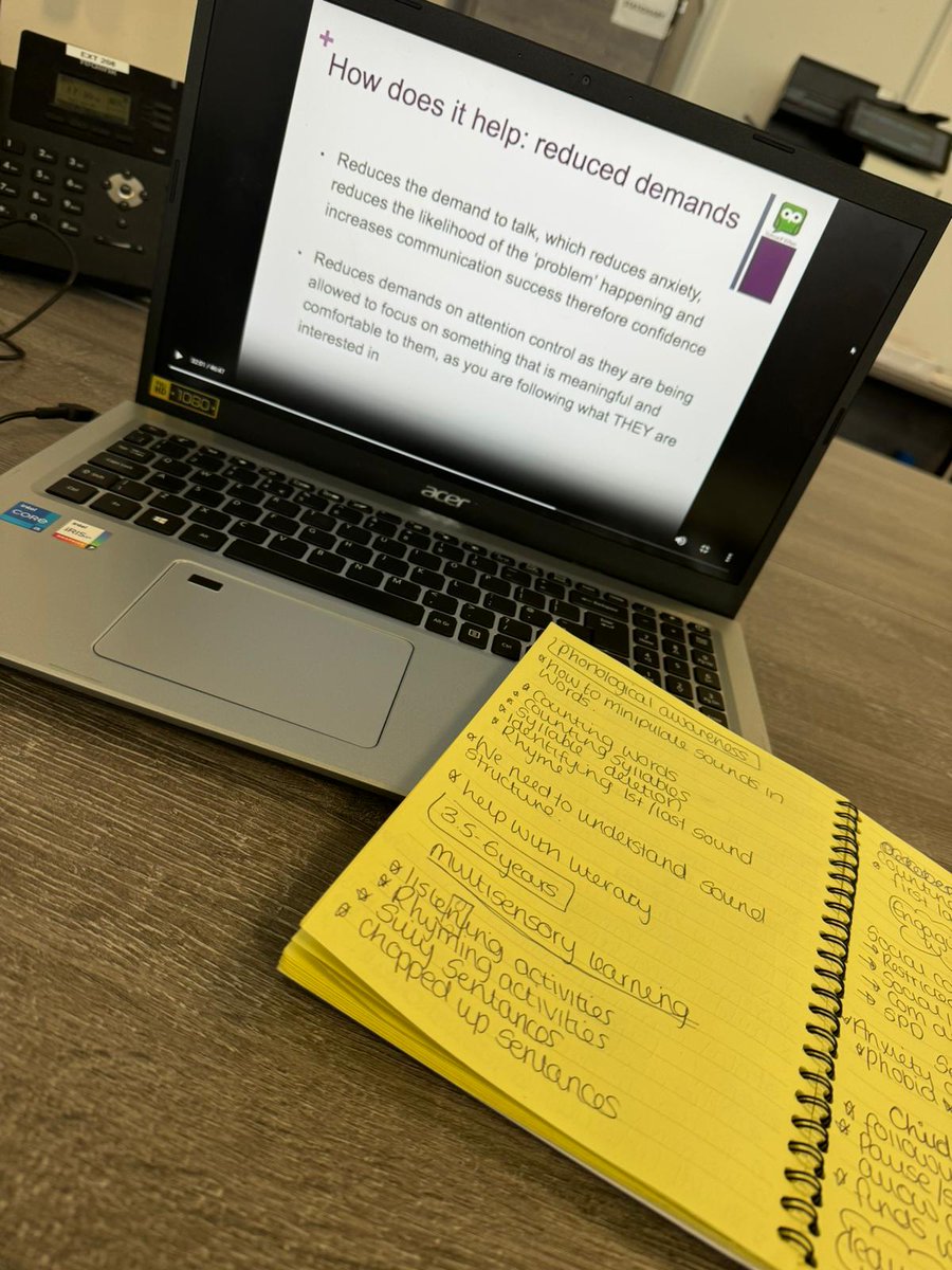 Manchester Occupational Therapy Services (@mcrotservices) on Twitter photo We work very closely with <a href="/speech_wise/">SpeechWise</a> and as you can see our Occupational Therapy Assistant Ellie had a great CPD morning doing a session on Phonological Awareness. We highly encourage you to find out more about what is available through their website 💚
speechwisetherapy.co.uk We work very closely with <a href="/speech_wise/">SpeechWise</a> and as you can see our Occupational Therapy Assistant Ellie had a great CPD morning doing a session on Phonological Awareness. We highly encourage you to find out more about what is available through their website 💚
speechwisetherapy.co.uk