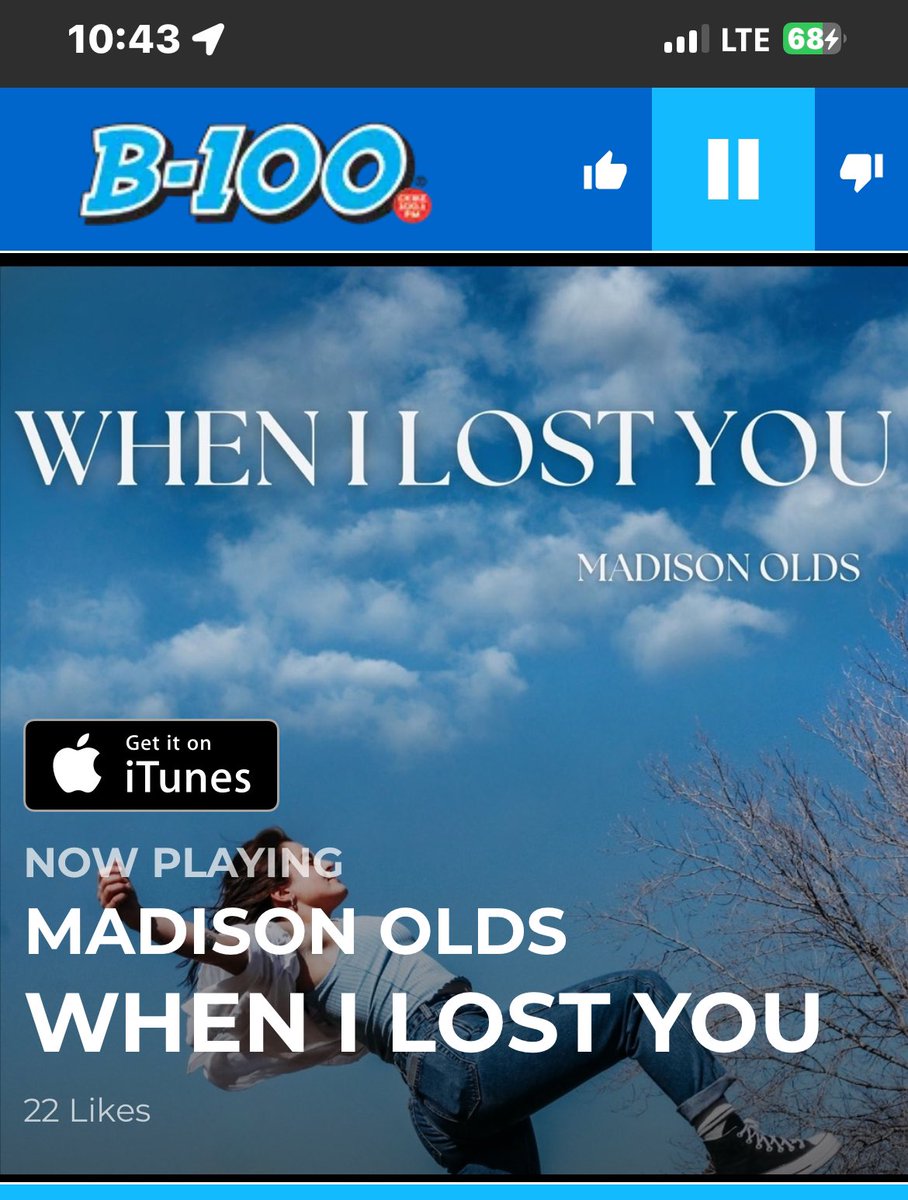 Thanks so much <a href="/kamloopsb100/">B100</a> for making ‘When I Lost You’ the tasty track today and for the spin! ❤️ #newmusic