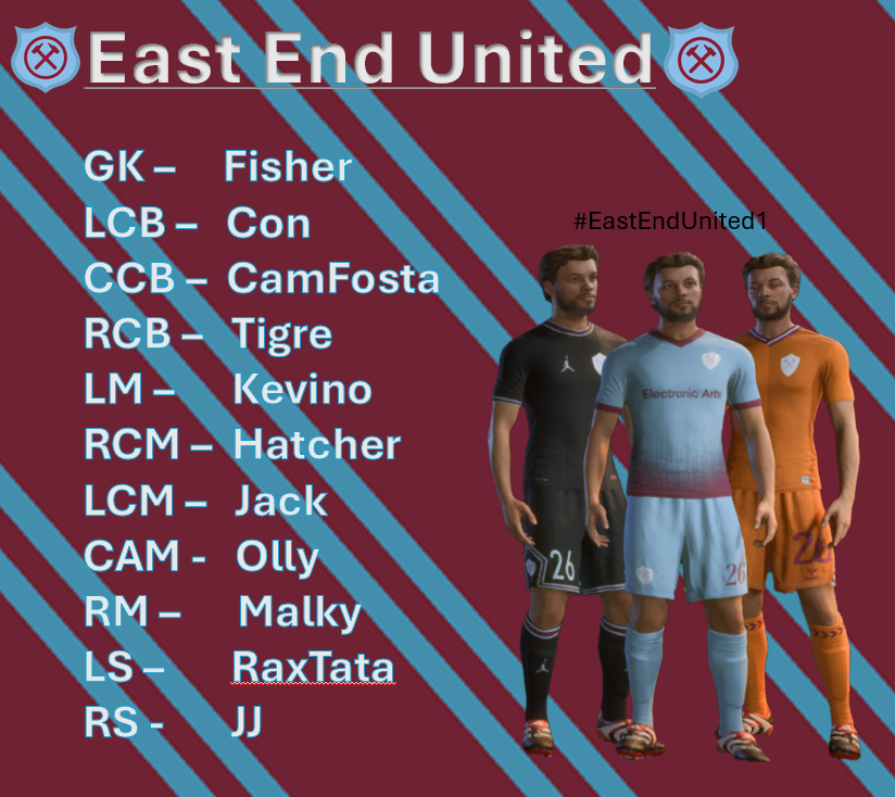 East End United - VPG tweet media