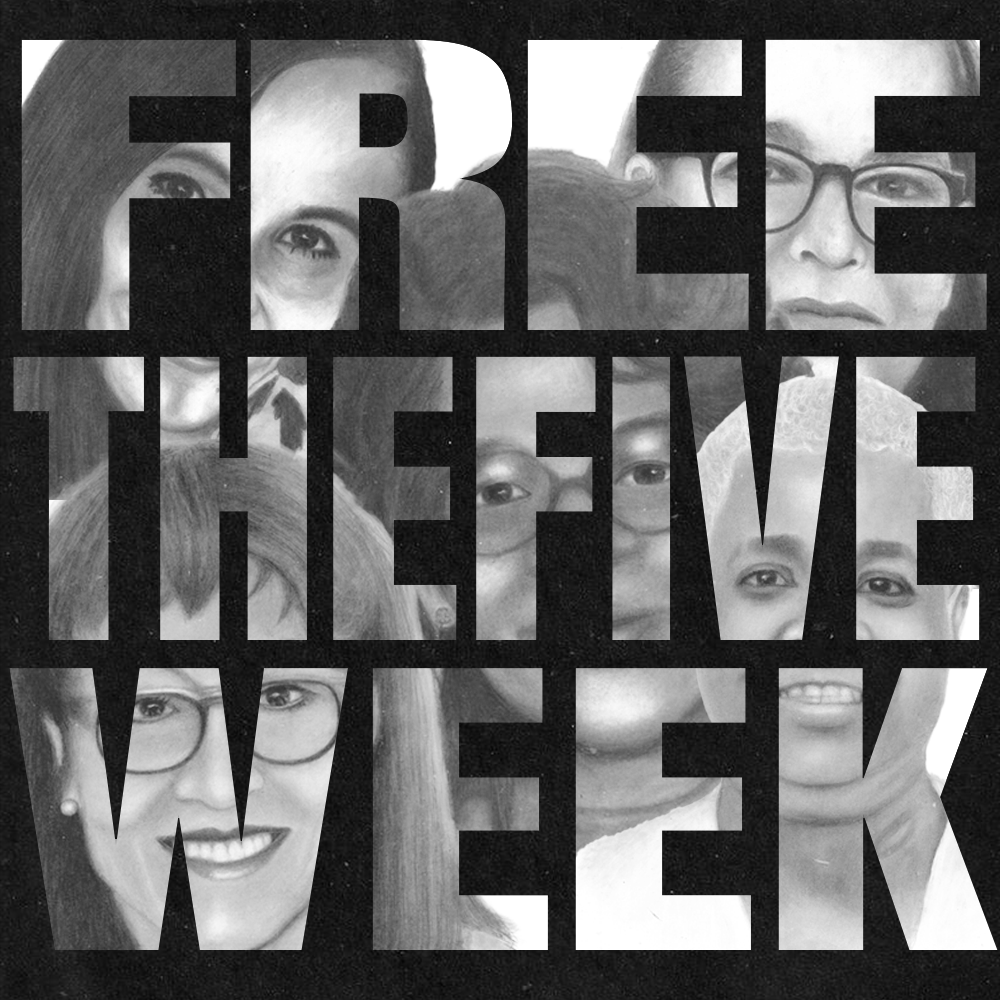 It's Free the Five Week! Please share any in-person or virtual events you are hosting to support the Mississippi Five with #MS5 #FreetheFive.