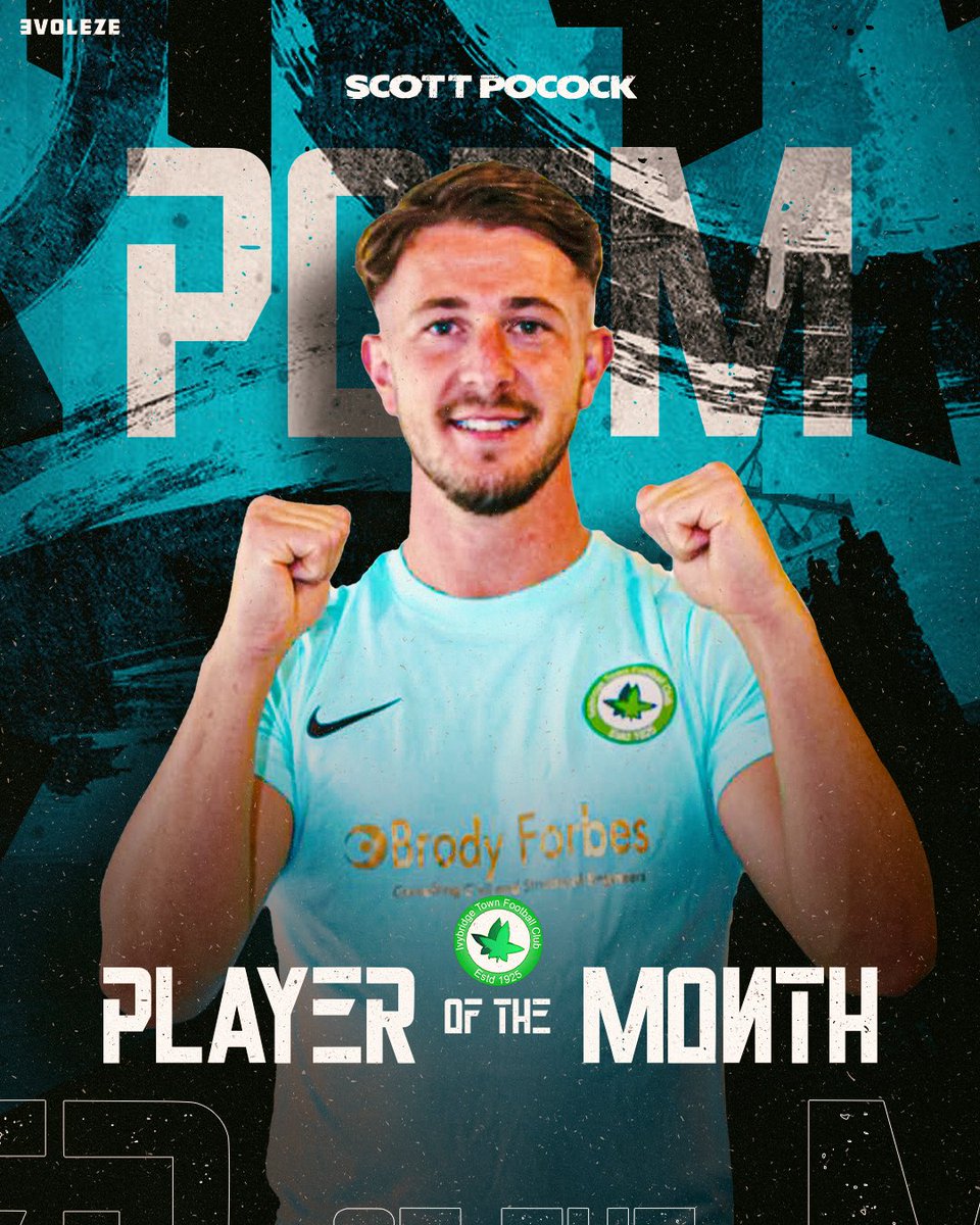 ⚽️💚 PLAYER OF THE MONTH 💚⚽️

OUR CAPTAIN SCOTT POCOCK

Gaffa Gambles thoughts on Scott’s well deserved POM- 
“Scott has been unbelievable all season but over this last month he’s been a colossus at the back for us. The amount of clean sheets we have achieved are very much down