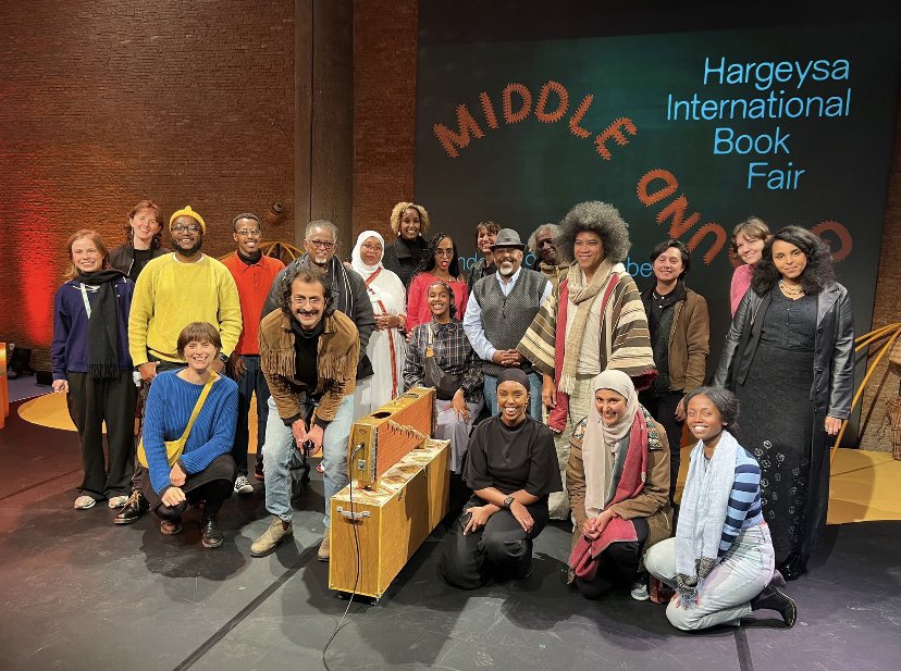 Last week of September was extraordinary. I have attended Middle Ground Festival in Berlin, Germany 🇩🇪 where I shared and read pieces from my stories and some insights on how poetry heals Somali women (Sitaad for example).

Thanks to everyone who made this happen.

#Berlin2024