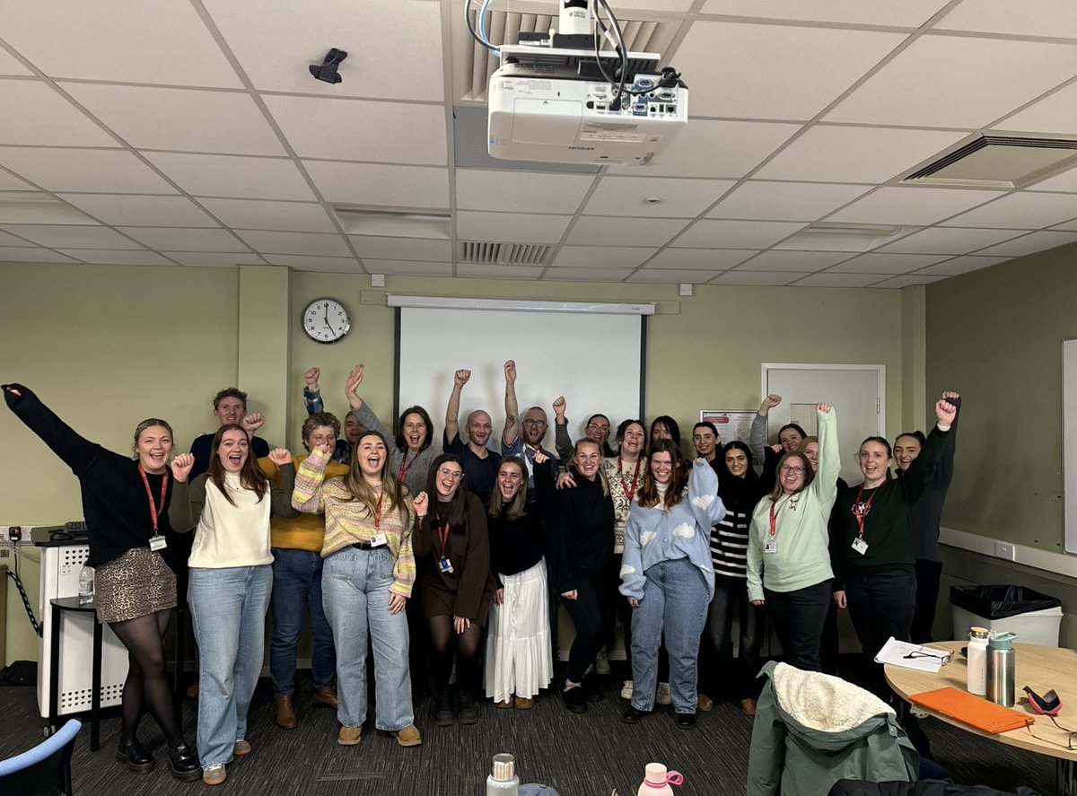 Professor Colin Scales (@colinscales1) on Twitter photo It was a privilege to finish off the leadership module today with these brilliant MSc SLT students <a href="/UCLanSportHS/">UCLan Sport & Health Sciences</a>, and on #AHPday2024 of all days! A super group - amazing clinicians and leaders of the future, no doubt. Thanks to Dr Mumberson again for the applied examples! 👍 It was a privilege to finish off the leadership module today with these brilliant MSc SLT students <a href="/UCLanSportHS/">UCLan Sport & Health Sciences</a>, and on #AHPday2024 of all days! A super group - amazing clinicians and leaders of the future, no doubt. Thanks to Dr Mumberson again for the applied examples! 👍