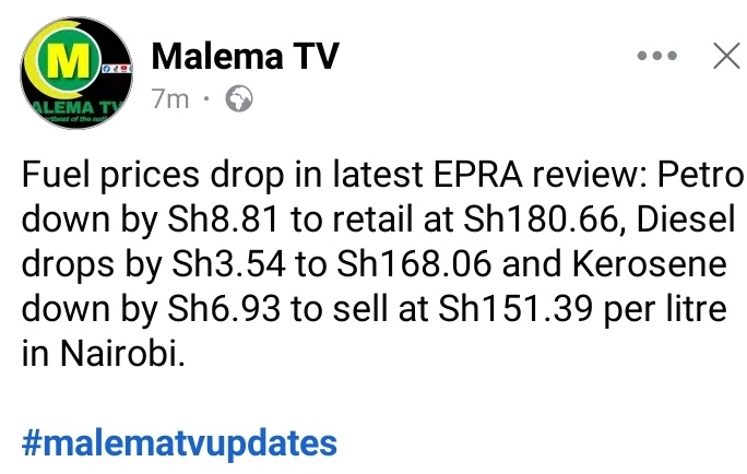 leekirui's tweet photo. They want to brainwash us with fuel prices then we support Gachagua Impeachment https://t.co/m7nBoV1RLn