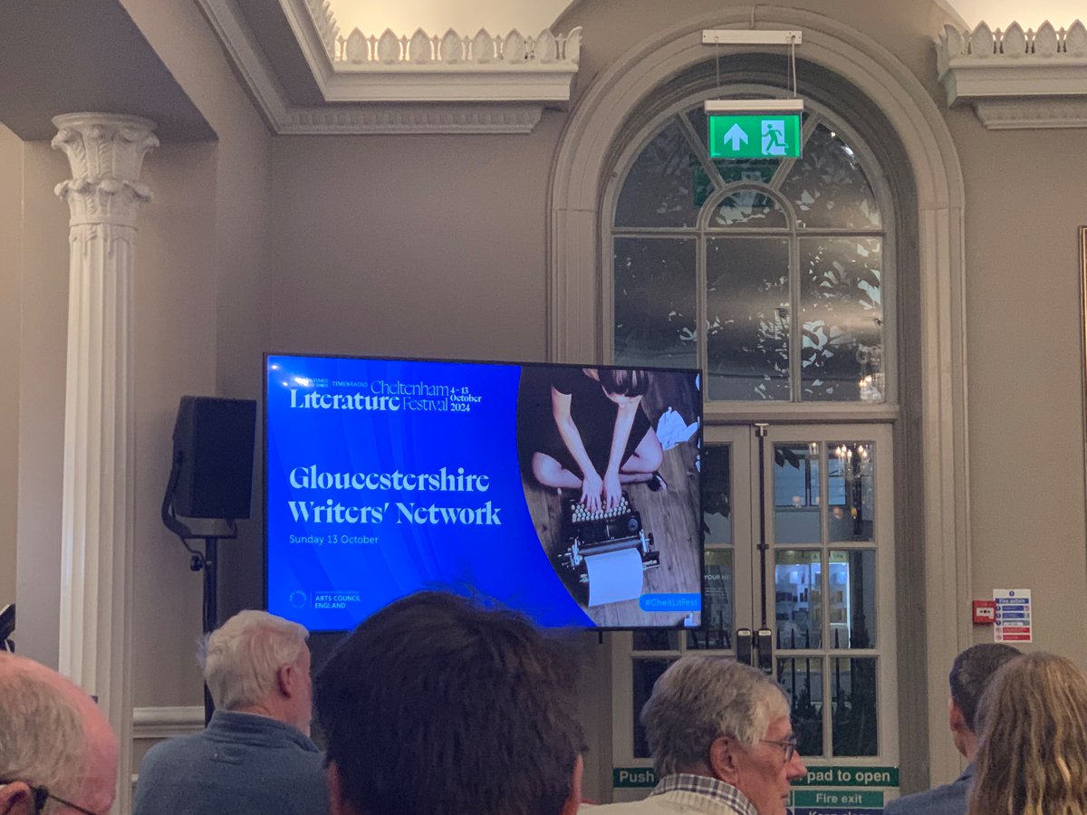 Last night I went to a Cheltenham Lit Fest event organised by the Gloucestershire Writers Network, to hear my colleague Mike D. D. Johnston read from his new novel “Disnaeland”. Such a funny, brilliant novel. It’s a privilege to work alongside writers such as Mike!