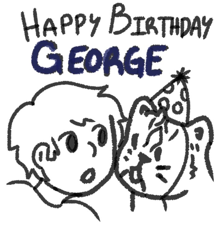 SAPN4P's tweet photo. @themindofjojo happy birthday george 🥳🎉💙 https://t.co/BGZJXRbjby