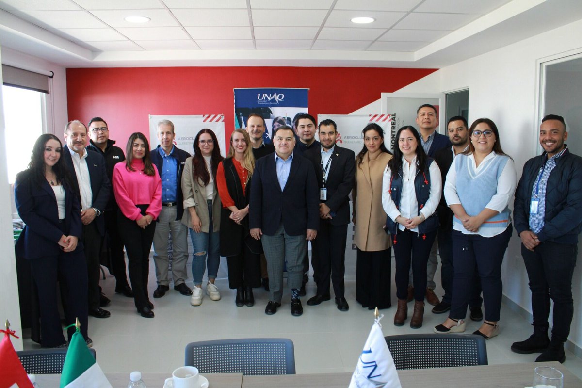 #SwissChamBajío
El jueves pasado visitamos la <a href="/UNAQmx/">UNAQ</a> y el <a href="/Aerocluster_Qro/">Aeroclúster de Querétaro</a> con el objetivo de conocer la importancia y las oportunidades de negocios del sector aeroespacial presentes en el estado.