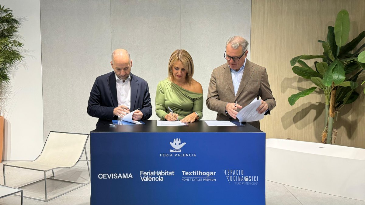 📢 Feria Valencia impulsa la colaboración entre sus ferias del hábitat - <a href="/habitatvalencia/">FeriaHábitatValència</a>, <a href="/Textilhogar_HTP/">Textilhogar | HOME TEXTILES PREMIUM</a> y Espacio Cocina-SICI - y <a href="/Cevisama/">Cevisama</a> 

feriavalencia.com/feria-valencia…