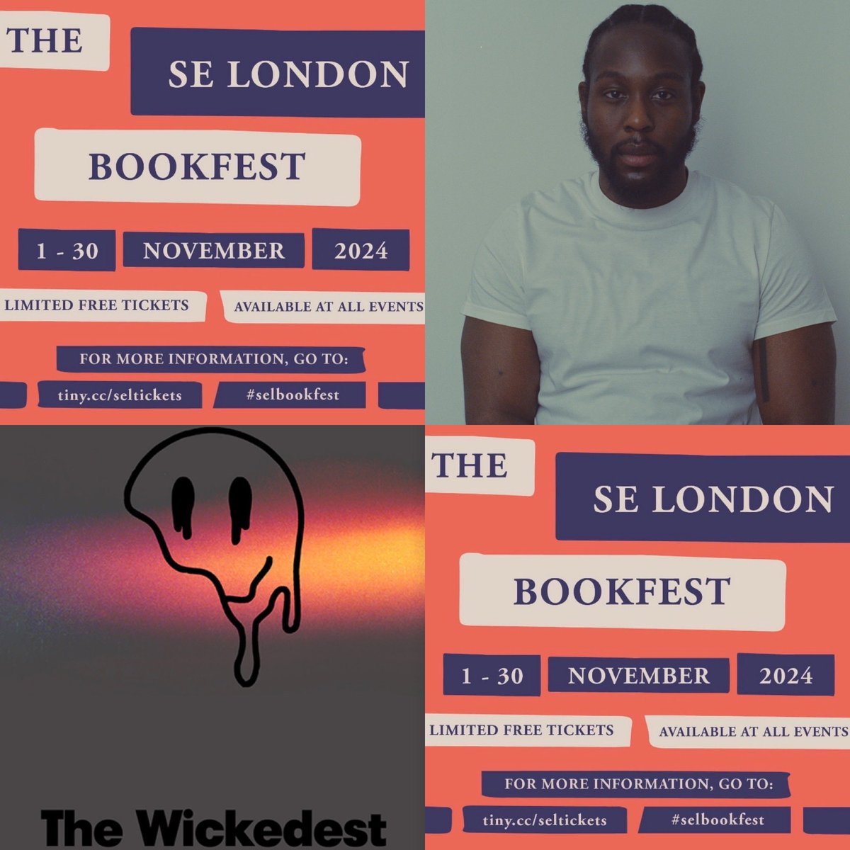 THE SE LONDON BOOKFEST (@selbookfest) on Twitter photo There are not many FREE tickets left for the @selbookfest events with <a href="/KennyImafidon/">Kenny Imafidon</a> and <a href="/CalebFemi_/">Caleb</a> on 16 November. Thank you <a href="/Peckhamplex/">Peckhamplex Cinema</a> for hosting! To reserve your seats, please book ASAP here: tiny.cc/seltickets There are not many FREE tickets left for the @selbookfest events with <a href="/KennyImafidon/">Kenny Imafidon</a> and <a href="/CalebFemi_/">Caleb</a> on 16 November. Thank you <a href="/Peckhamplex/">Peckhamplex Cinema</a> for hosting! To reserve your seats, please book ASAP here: tiny.cc/seltickets