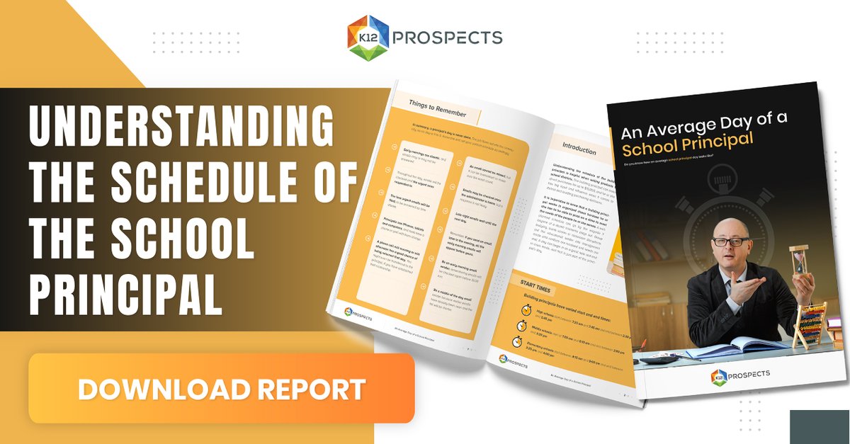 K12Prospects's tweet image. Understanding the schedule of the school principal bit.ly/2VF92XX
#announcements #artificialintelligence #ArtOfTeaching #ASCD #ASCD2020