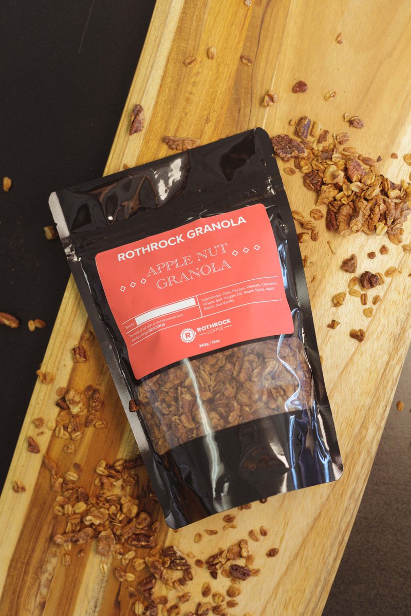 RothrockCoffee's tweet photo. A sweet treat on your favorite toast at the café or maybe something to add to your favorite yogurt. The Apple Nut Granola is a great addition on anything your heart desires!

#statecollege #rothrockcoffee #butfirstfood #freshflavors #madeinhouse #granola #applegranola https://t.co/P3UasVbNDo