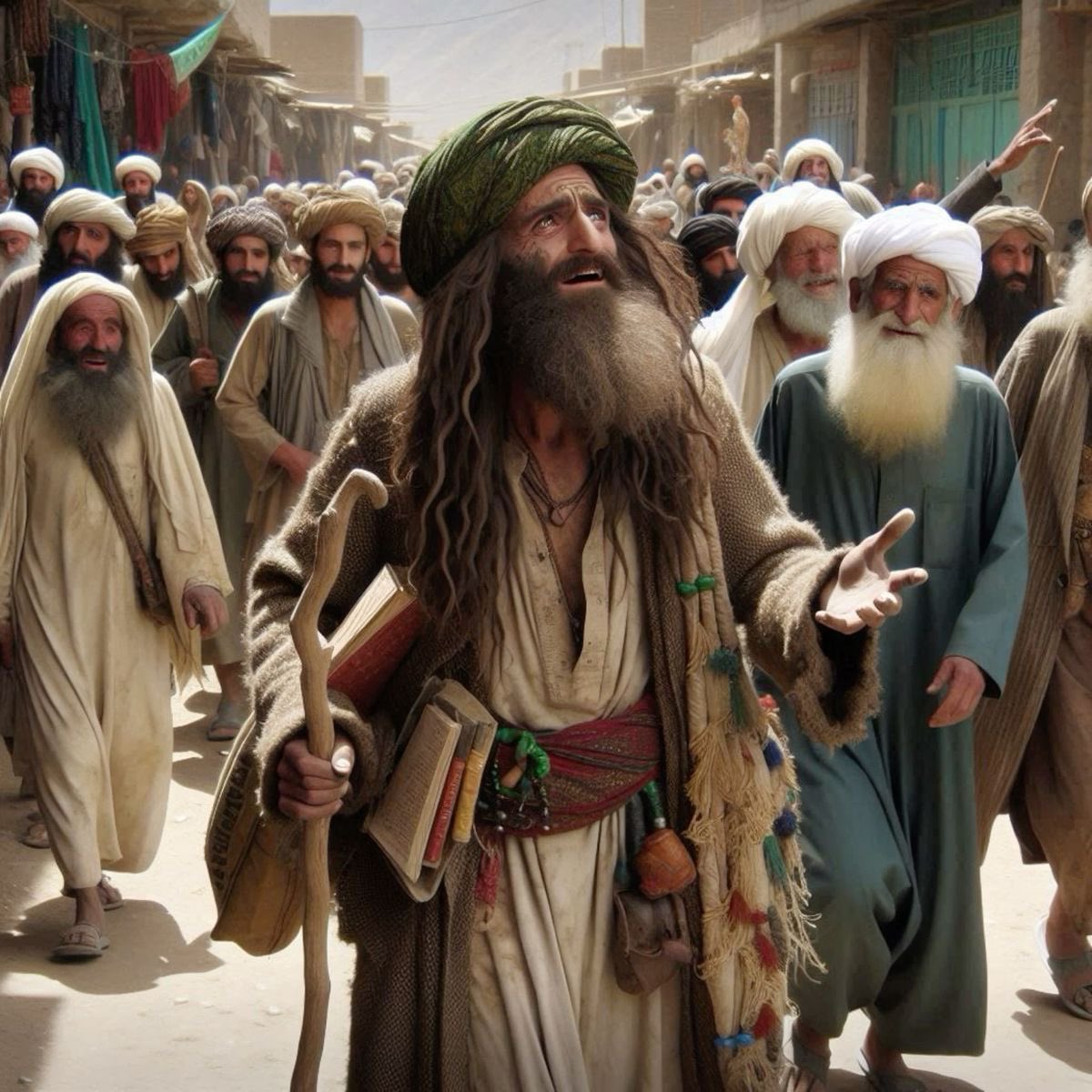 لم أجد قصة تمثل سوء الخاتمة أسوأ من هذه..

بلعام إبن باعوراء. 

إنه من ذرية لوط عليه السلام إبن هارات إبن آذر وهو من قرية الجبارين في أرض الكنعانيين في بلاد الشام 

لقد كان رجلا صالحاً متعبداً عالماًمن العلماء وكان يعرف "اسم الله الأعظم" الذي إذا دعا به أجاب وإذا سؤل به أعطاه منة