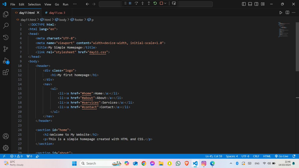 Deadly_ruch's tweet photo. 30 days of exploring in web development in both HTML and CSS.  #LUD11  of learning web development with #LearningutsavToday . Let's make this Dashain-Tihar a #FestivalOfLearning  with @learning_utsav #LearningUtsav #day11oflearning https://t.co/0QFEDGHW3P
