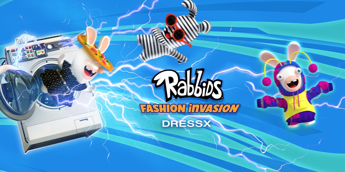 Get energized and fashionable with the new Rabbids: FASHION iNVASION Collection! ⚡   

Are you ready? Let´s welcome the extra-BWAAH-ganza of the new Rabbids "FASHION iNVASION" Collection, a wildly and eccentric fusion of streetwear and avant-garde style, inspired by the lovable