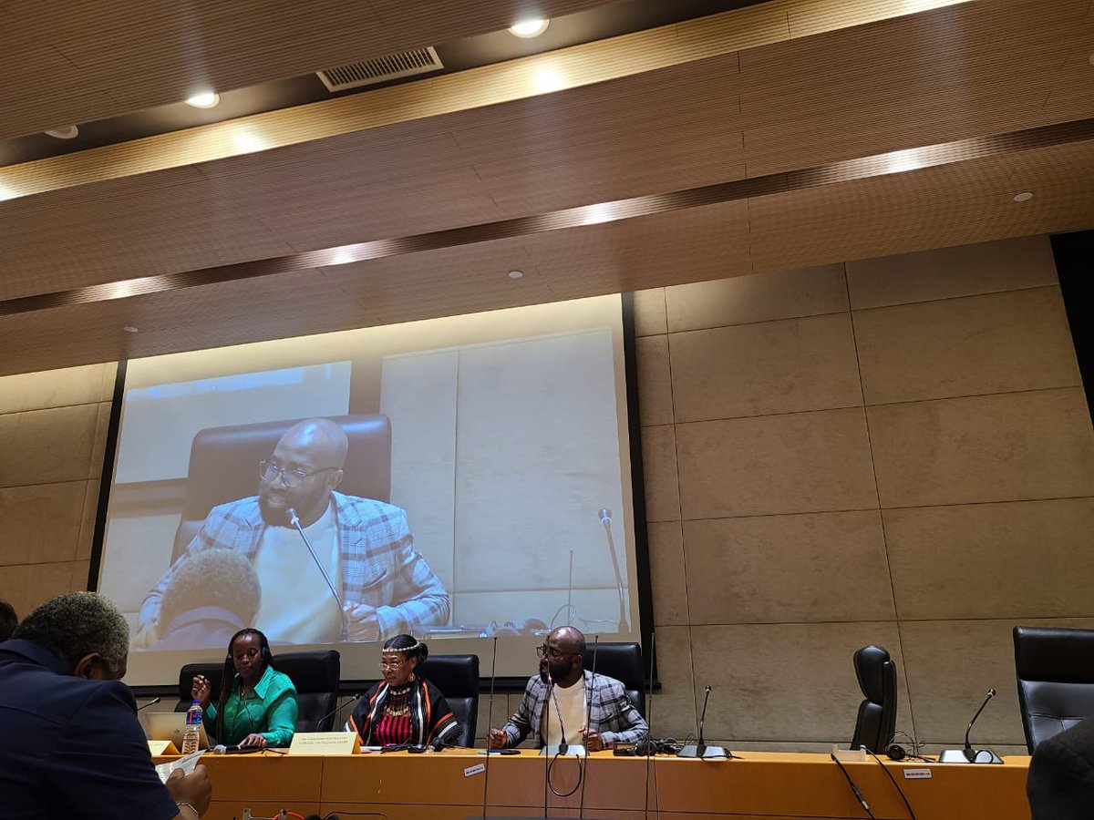 Trésor Makunya (@tmakunya) on Twitter photo The <a href="/achpr_cadhp/">African Commission on Human and Peoples' Rights</a> should make reference to the Declaration +25 in its normative activities to enhance the quality of defenders’ protection in Africa and develop a contextual jurisprudence on the right to defend rights in Africa. <a href="/ISHRglobal/">ISHR</a> <a href="/remyngol/">Prof. LU</a> <a href="/DefendDefenders/">DefendDefenders</a> The <a href="/achpr_cadhp/">African Commission on Human and Peoples' Rights</a> should make reference to the Declaration +25 in its normative activities to enhance the quality of defenders’ protection in Africa and develop a contextual jurisprudence on the right to defend rights in Africa. <a href="/ISHRglobal/">ISHR</a> <a href="/remyngol/">Prof. LU</a> <a href="/DefendDefenders/">DefendDefenders</a>