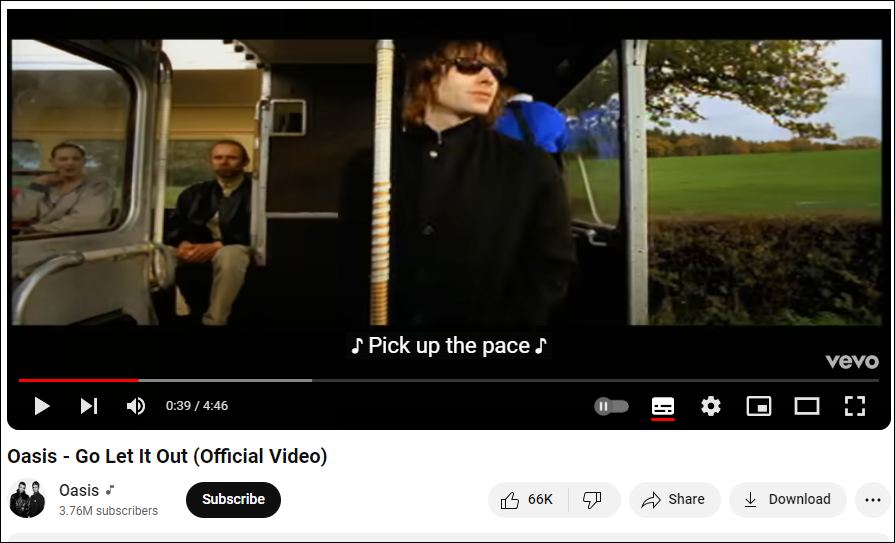 PerilousWood's tweet image. Surely this line is pick up the _bass_? #oasis #goletitout