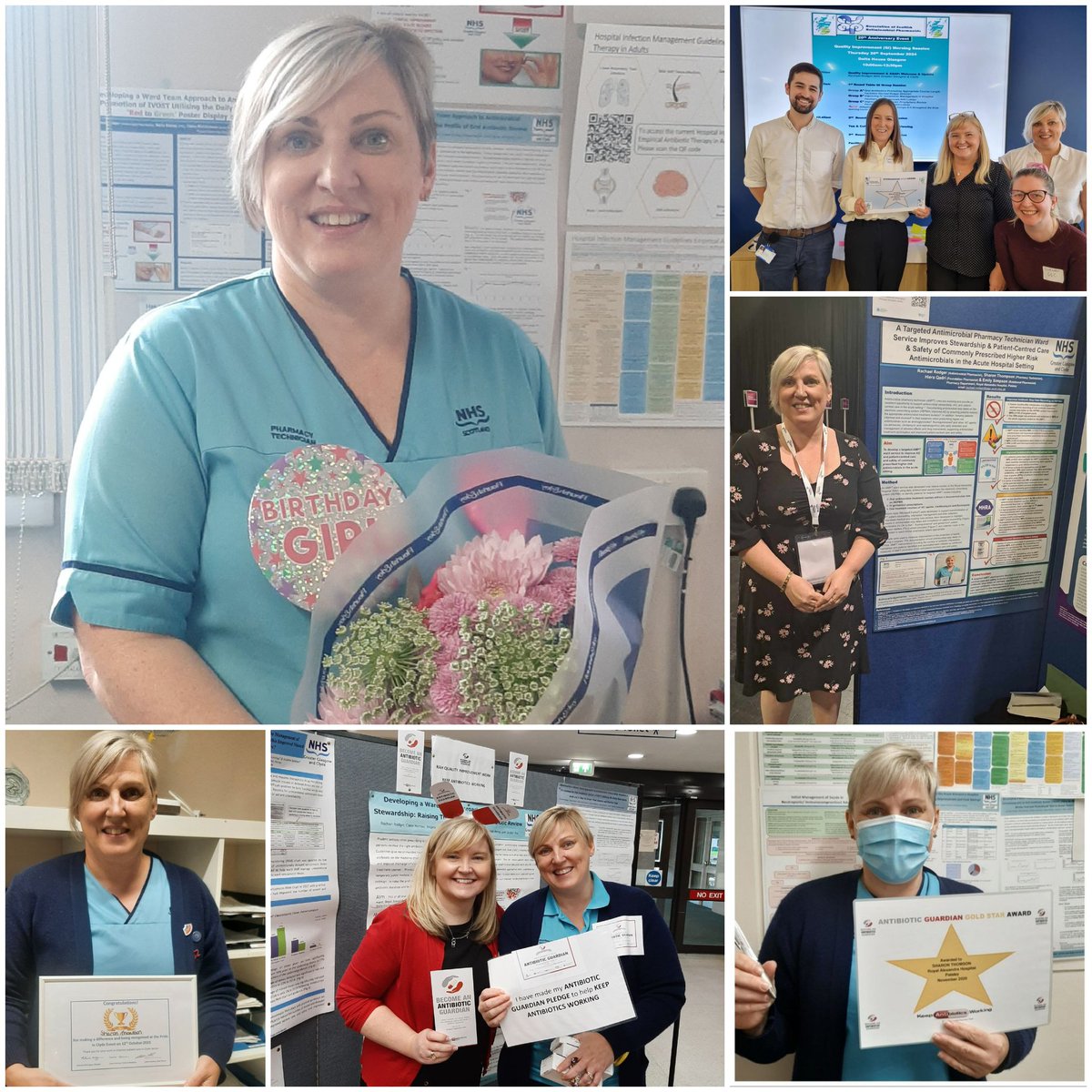Best of luck in your new job Sharon and 🙏 for supporting and improving #AMS &amp; patient care in your #antimicrobial #pharmacytechnician role over the last 5 years
#AntibioticGuardian 💊 #stewardshipstar ⭐
<a href="/NHSGGCPharmacy/">NHSGGC - Pharmacy Services</a>
<a href="/NHSGGC/">NHS Greater Glasgow and Clyde</a> <a href="/AntibioticScot/">ASAP Group</a> <a href="/SAPGAbx/">SAPG</a> @APTUK1 <a href="/APTUK_NPTGS/">APTUK/NPTGS National Branch of Scotland</a>