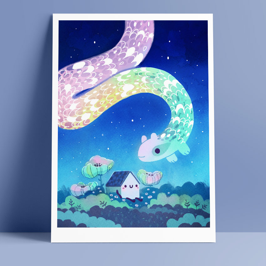 Get a new friendly ghost for your home
🔥 Prints are currently 20% off 🔥

✨💫 ellievsbear.com