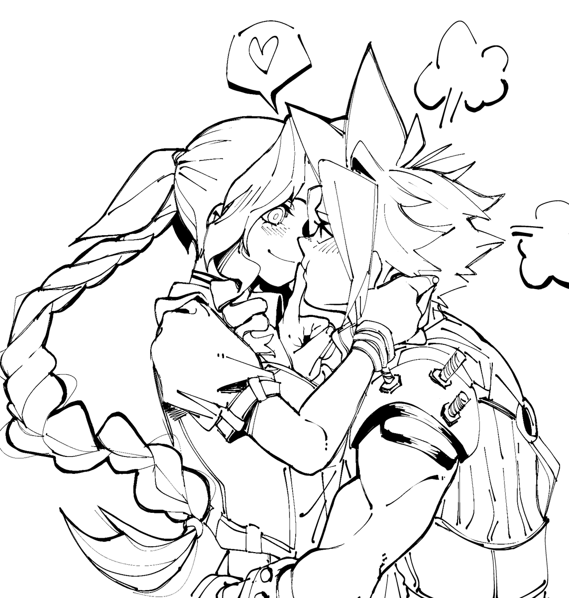 Pouty 

#Clerith #AerithGainsborough #CloudStrife