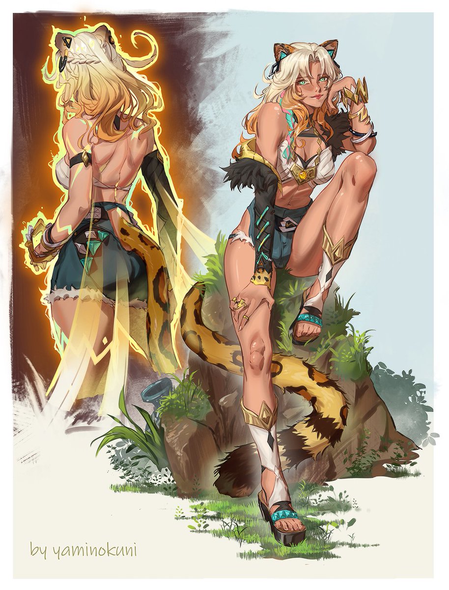 I'm back!! This time with a Xilonen study 😍 - #GenshinImpact