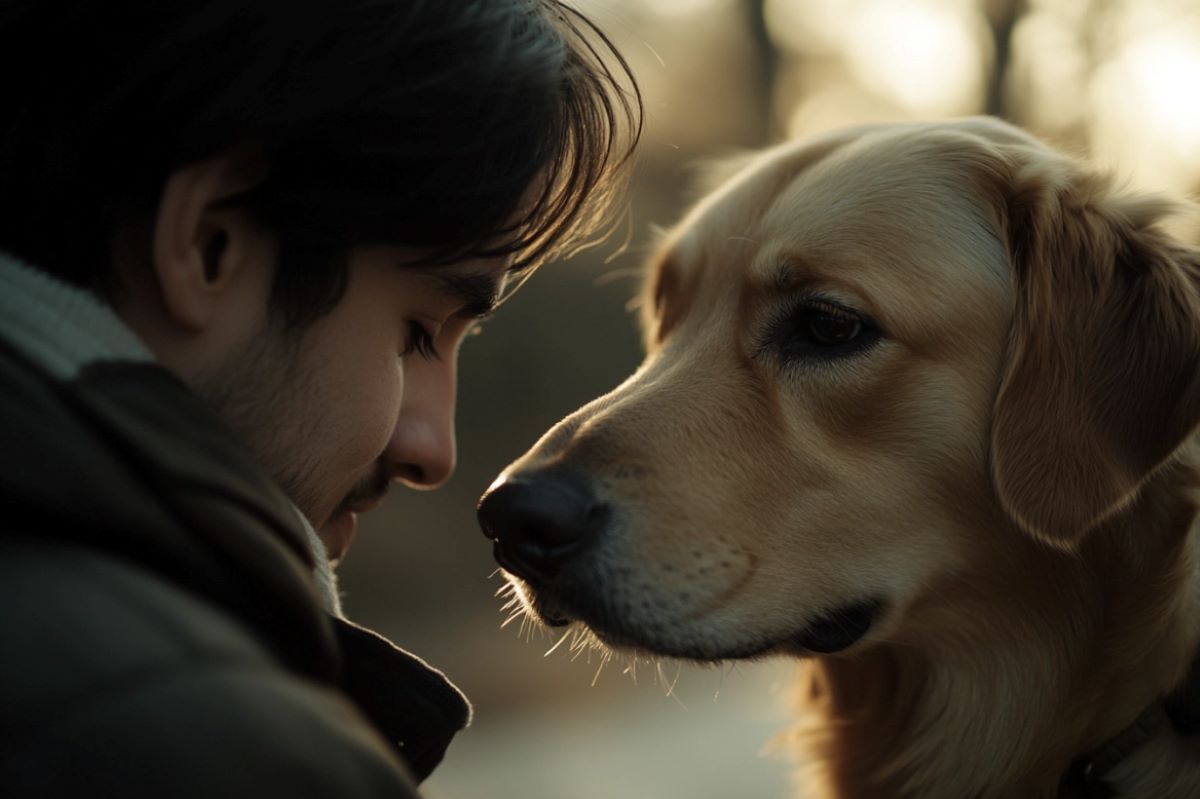 When Dogs and Humans Connect, So Do Their Brainwaves

New research reveals that when dogs and humans gaze at each other, their brain activity synchronizes, a phenomenon known as neural coupling.

This brain alignment, previously observed only within species, highlights the unique