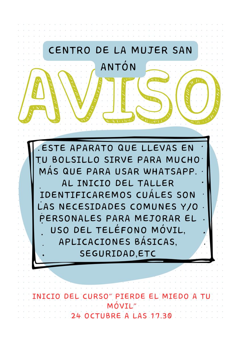 En el <a href="/CentroMSanAnton/">Centro de la mujer San Antón en Murcia</a>