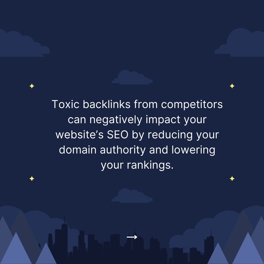 hammadbmk's tweet image. #topic7 &quot;Why Your Competitors&apos; #Backlinks Could Be Hurting Your SEO&quot;

💡 #challengeDay1: How Toxic Backlinks from Competitors Affect Your Domain

Toxic backlinks from competitors can negatively impact your website’s SEO by reducing your domain authority and lowering your ranking