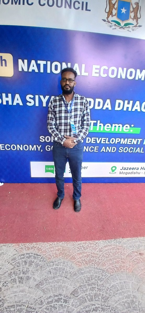 Today we have finished the 1st day of the 7th National Economic Policy Forum organized by the Somali National Economic Council, which was inaugurated by the Prime Minister of the Federal Government of Somalia H.E. Hamza Abdi Barre.