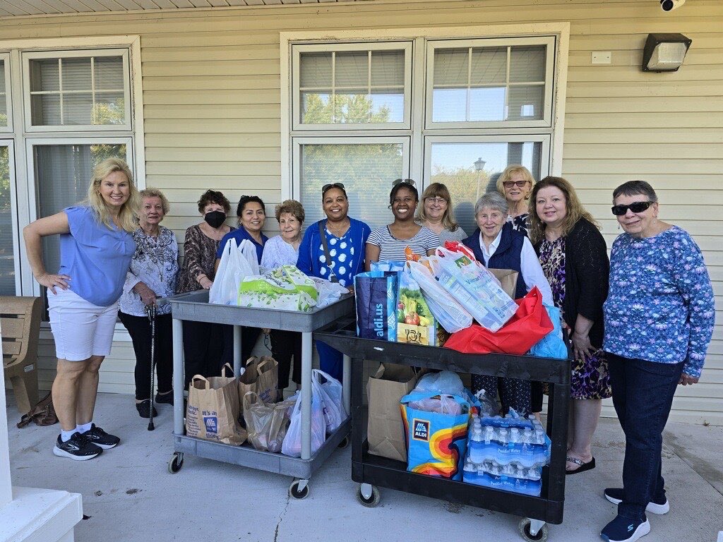 Thank you to the Woodbridge Woman’s Club for allowing me to join your 2024 National Day of Service at Hilda Barg Homeless Prevention Shelter.