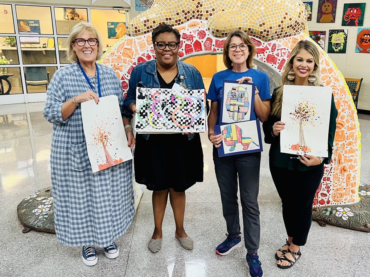 We are really excited to have an art gallery displaying our LION student artwork at the Vanderbilt Tullahoma-Harton Hospital!