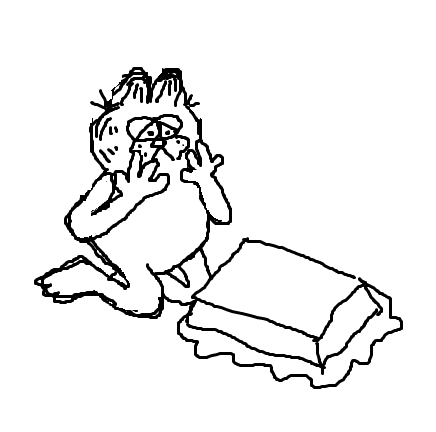 DudeGarf's tweet photo. #garftober day 14 "tragic" - dropped lasagna https://t.co/pNGlsiSlIm