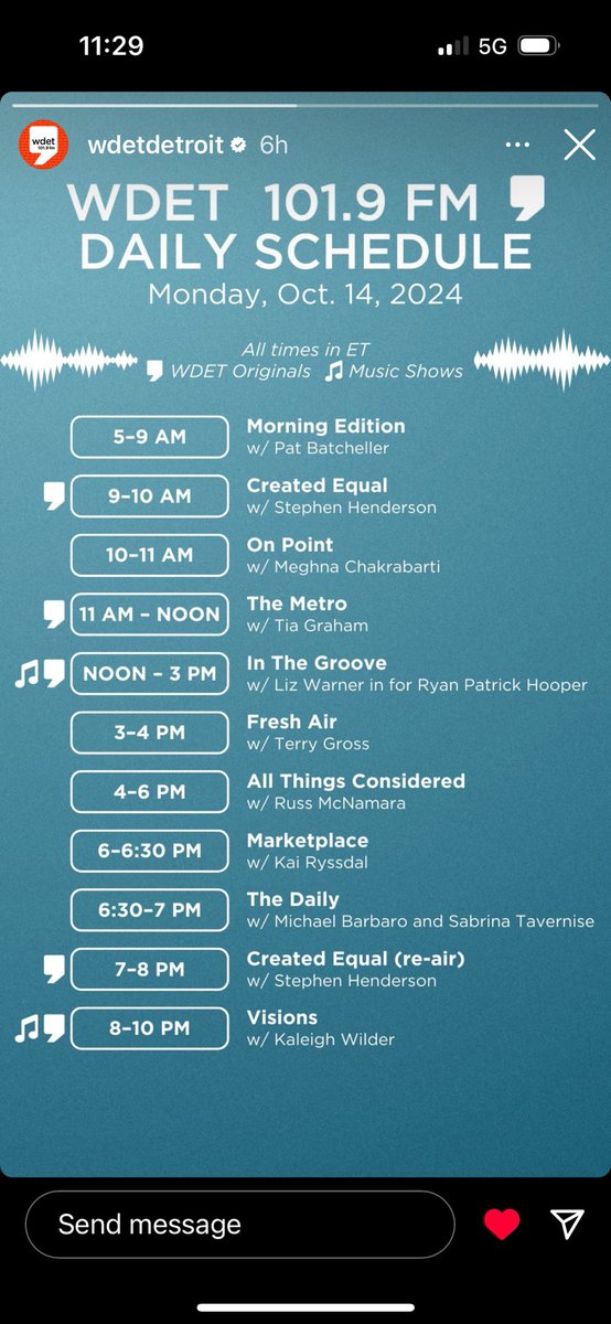 Catch the last guest show <a href="/partyshuffleliz/">Liz Warner</a> is hosting for #inthegroove on 101.9fm or <a href="/wdet/">WDET 101.9FM</a> app, now til 3pm ET