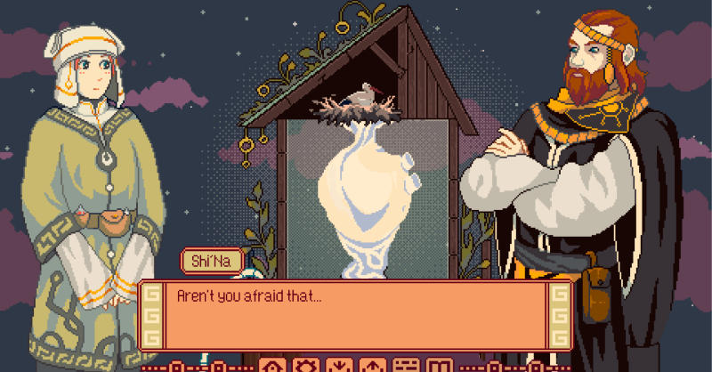 Taimumari's tweet photo. Wake up alongside the little Sun and explore the enchanting town of Svargo in Demo of Shine On, My Little Sun.

https://t.co/BqYjHHO2Y6