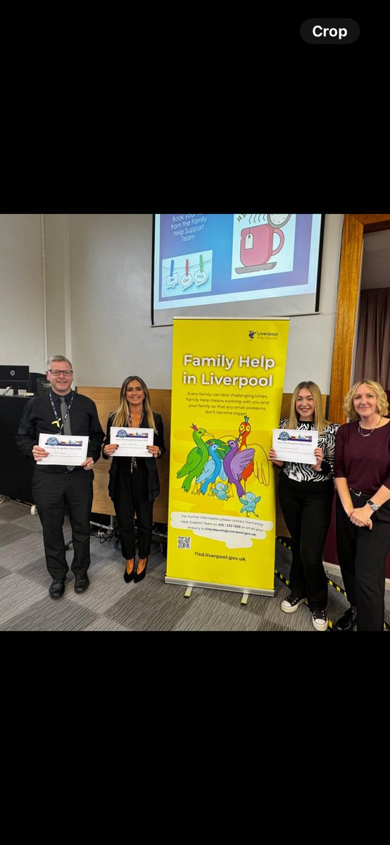 Congratulations to this years Early Help Recognition Award winners. Well done everyone!! #LiverpoolFamilyHelp