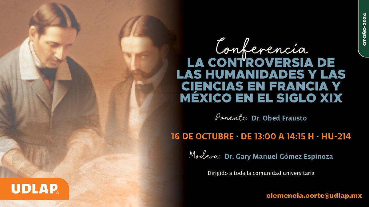 Estoy contento porque me están invitando a dar una conferencia en la UDLAP sobre los temas centrales de mi libro: The Power of the Metaphysical Artifact que surgió de mi tesis doctoral. Si andan por Puebla o Cholula, los invito el miércoles 16 de octubre del 2024 a las 13 horas.