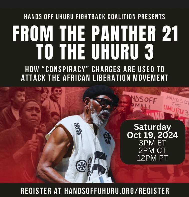 Hands off Uhuru! Hands off Africa! tweet media