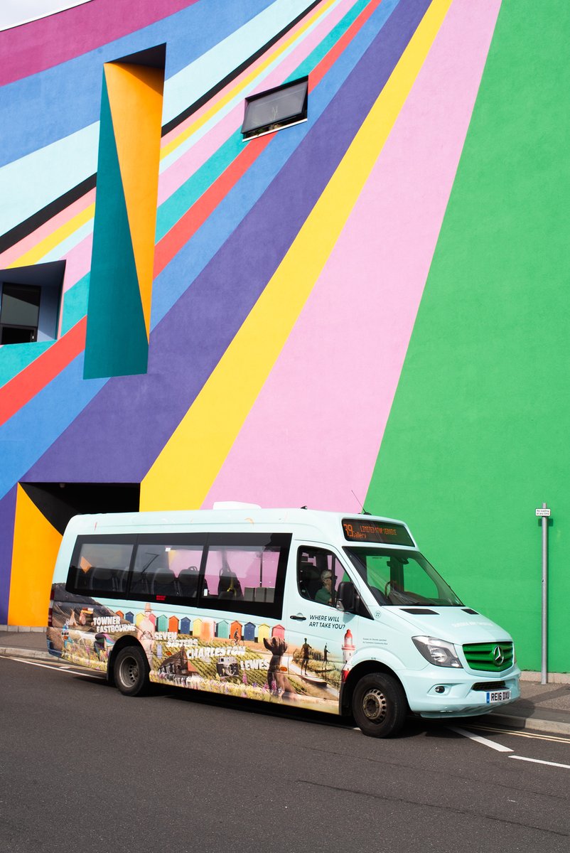 Don't miss the Sussex Art Shuttle, running until 27 October. A hop-on hop-off service linking Towner Eastbourne &amp; Charleston, with scenic stops along the way. Operating on weekends from Friday - Sunday, tickets cost just £3.50 per day. Find out more: tinyurl.com/37nrpctj