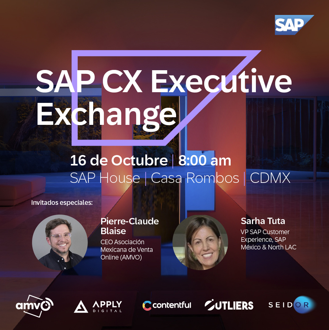 ¿Sabía que en 2025 la IA manejará el 95% de las experiencias de cliente?. Le invitamos a SAP CX Executive Connect para descubrir cómo la combinación de SAP y la inteligencia artificial transformaran los negocios

 hubs.la/Q02T9kkh0