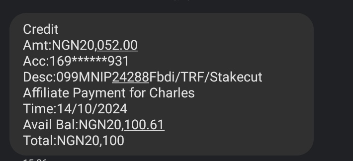 StarCharles9's tweet photo. I have never been more fulfilled in my life getting credited from a business I started on Monday last week 😌💸...
This platform is a blessing ☺️
Stop lazing about and start doing something rather than wasting your data on the internet space
Thank you @stakecut and @Coach_preshy https://t.co/ABvruusPBj