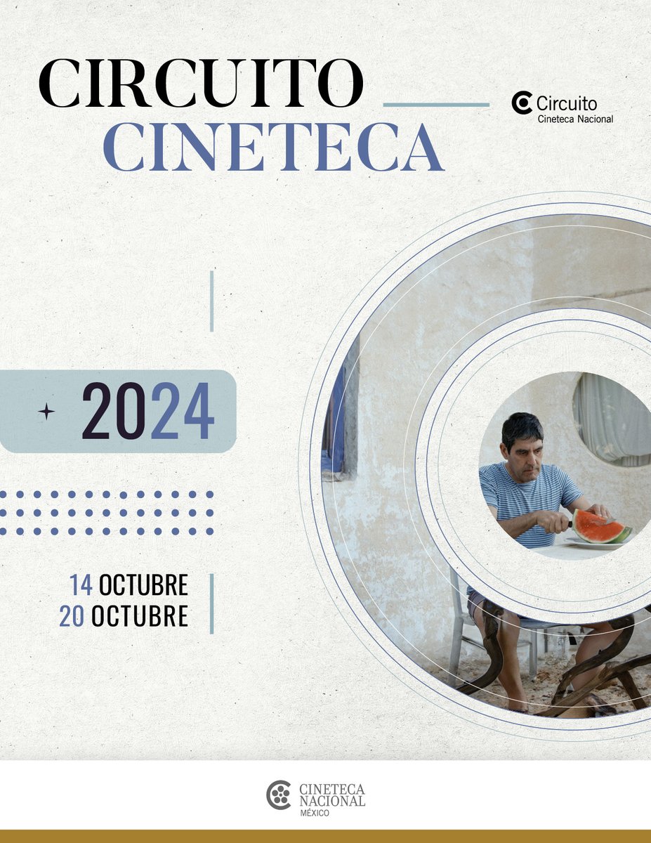 CinetecaMexico's tweet photo. Te compartimos la actualización de cartelera de 𝐂𝐢𝐫𝐜𝐮𝐢𝐭𝐨 𝐂𝐢𝐧𝐞𝐭𝐞𝐜𝐚, esta semana llegamos a Querétaro, Nuevo León, Durango y CDMX  --> https://t.co/BDmy3wZbjd https://t.co/c3vXWvY6lv