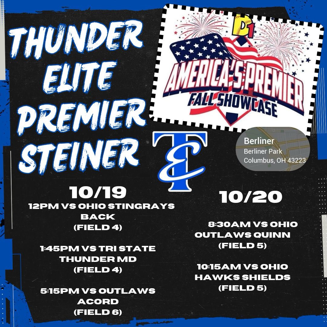 Here is where you can see us play this weekend! 
#TEPremier