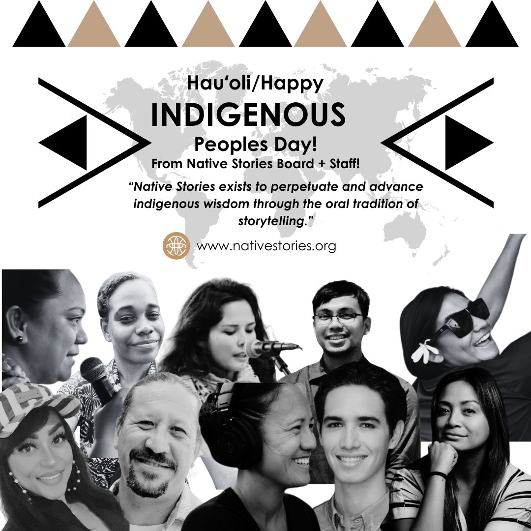 This Indigenous People's Day, we honor the resilience of our ancestors &amp; the ongoing fight for sovereignty. Native Stories exists to advance Indigenous wisdom through storytelling. Let’s uplift voices &amp; build a future rooted in aloha ʻāina. 🌍💪🏽 #IndigenousPeoplesDay